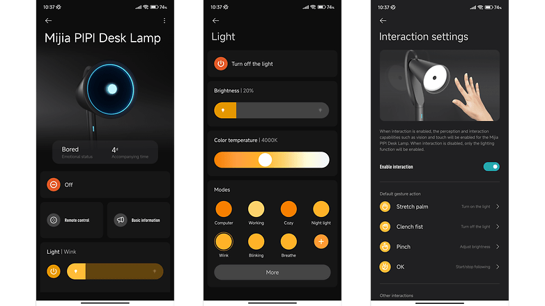 Xiaomi Pipi Lamp Screenshots
