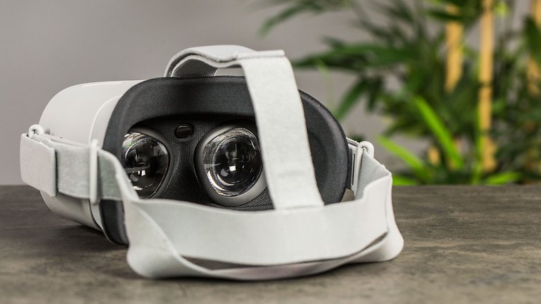 AndroidPIT oculus go lenses inside