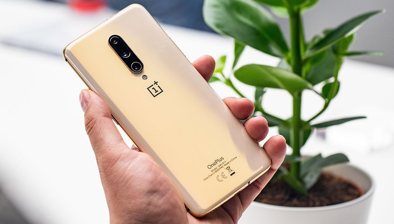 AndroidPIT oneplus 7 pro almond back