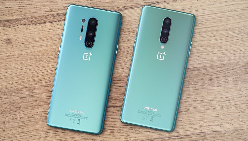 AndroidPIT oneplus 8 vs 8 pro back