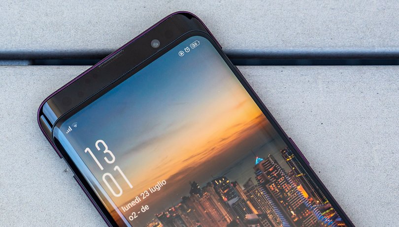 AndroidPIT oppo find x screen detail