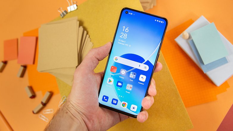 NextPit Oppo Reno 6 display