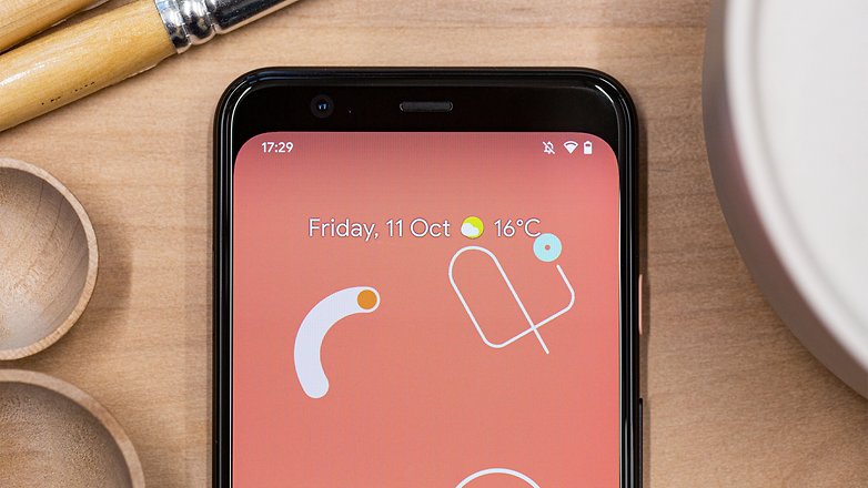 AndroidPIT google pixel 4 kijelző ggl