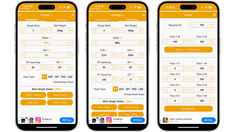 PizzApp Screenshots