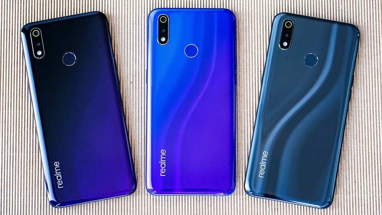 AndroidPIT realme 3 pro colors