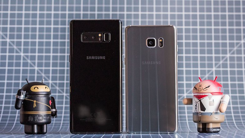 samsung galaxy note 8 note 7 back