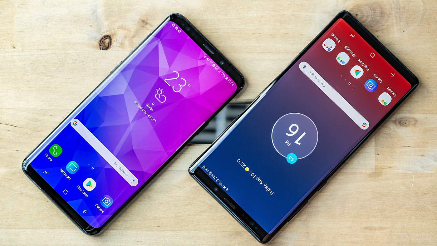 android 9 update samsung s9 plus