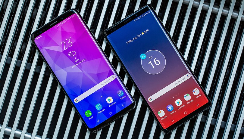 AndroidPIT samsung galaxy note 9 vs s9 plus hero