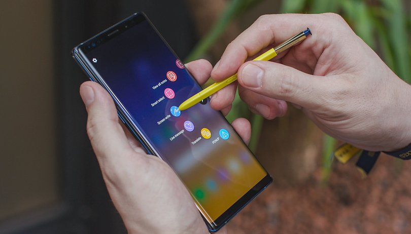 AndroidPIT samsung galaxy note9 s pen