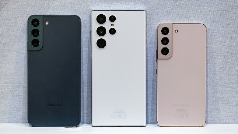 Samsung Galaxy S22+, S22 Ultra et S22