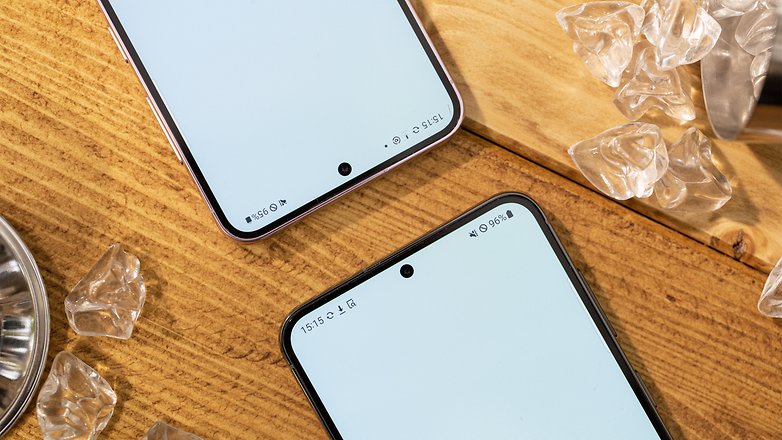 Samsung Galaxy S23 und S23+ Selfie-Kameras Detail