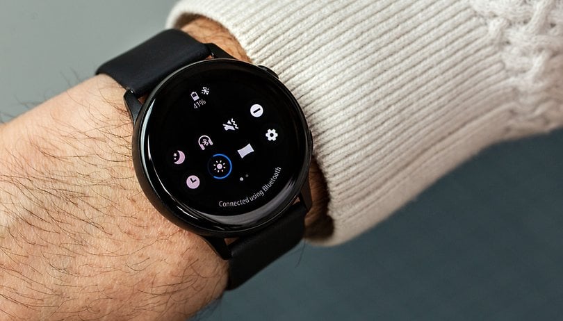 AndroidPIT samsung galaxy watch active settings