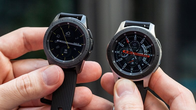 AndroidPIT samsung galaxy watch 46 42 comparison