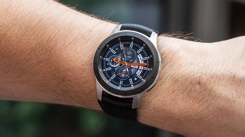 AndroidPIT samsung galaxy watch 46 hadapan