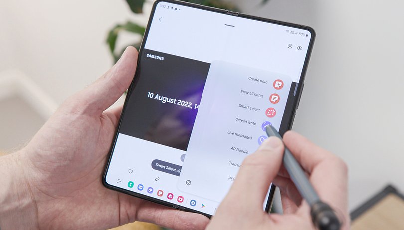 NextPit samsung galaxy z fold 4 s qələminin xüsusiyyətləri np22