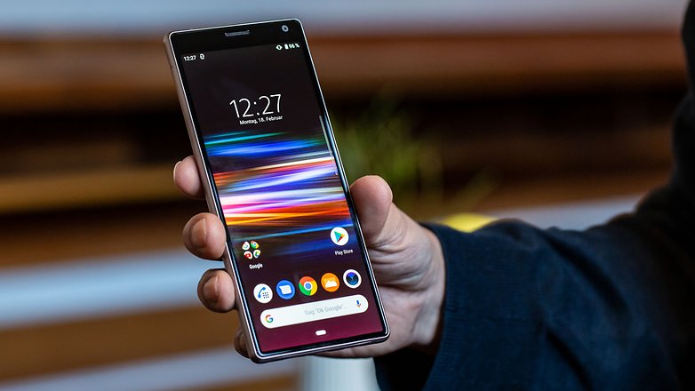 AndroidPIT sony xperia 10 front gt5