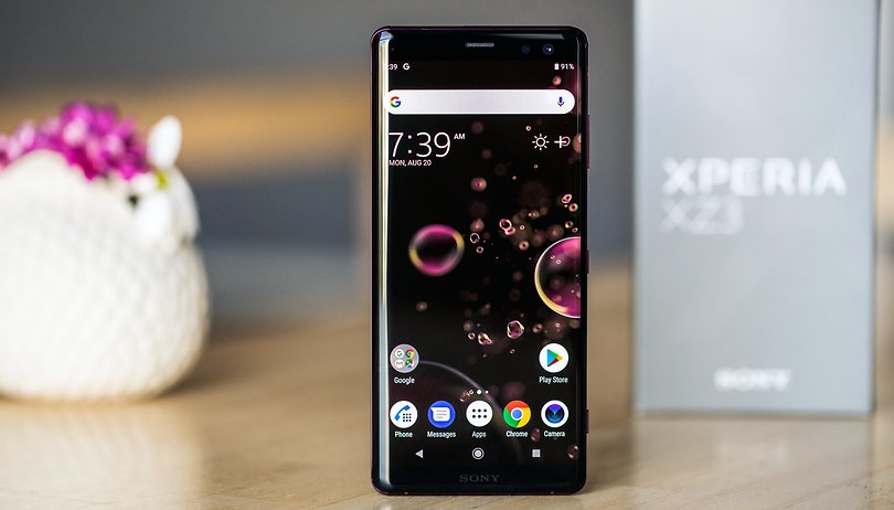 kamera sony xz3