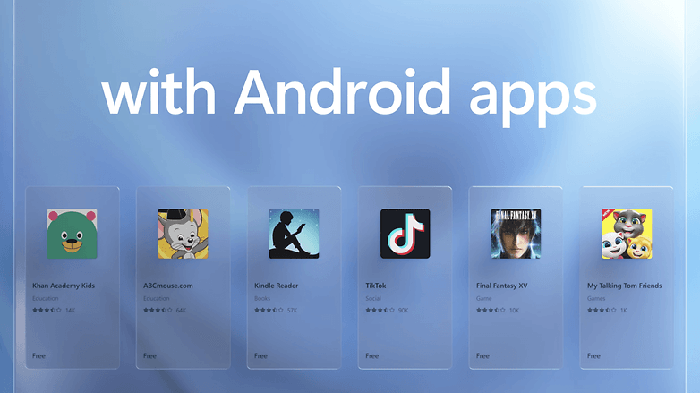 android applications windows 11