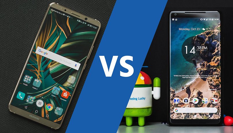 AndroidPIT Huawei Mate 10 pro vs pixel 2 xl