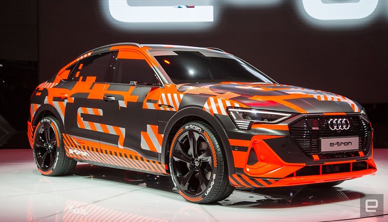 audi etron sports back