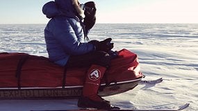 Seul en Antarctique avec un Samsung Galaxy A5