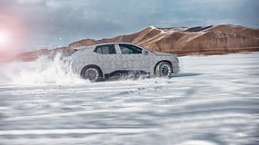 Byton, el rival de Tesla, prueba sus coches en hielo y nieve