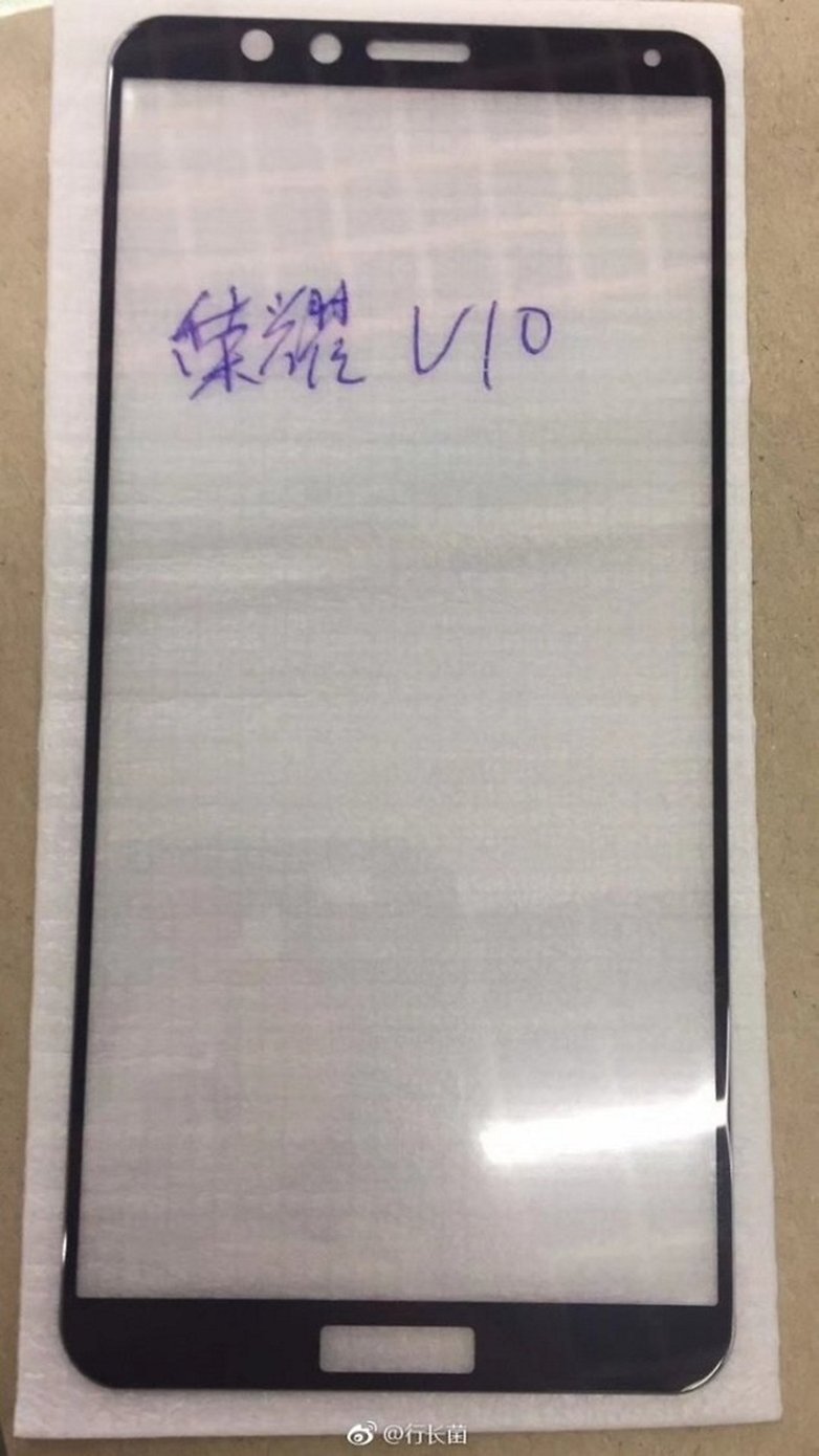 huawei honor v10 front panel leaked 01