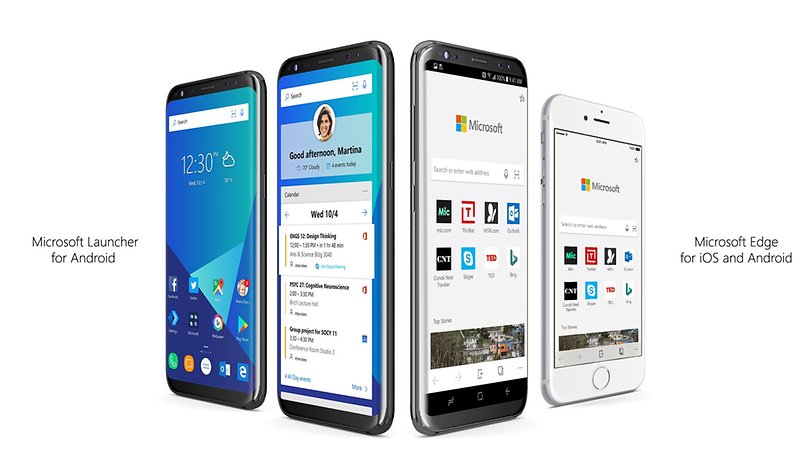 microsoft edge launcher android