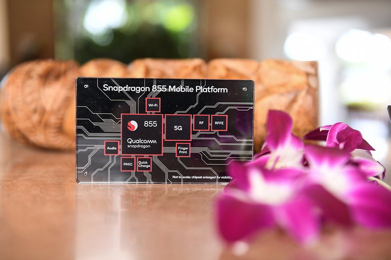snapdragon 855 mobile platform plaque aloha