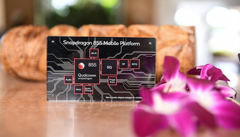 snapdragon 855 mobile platform plaque aloha