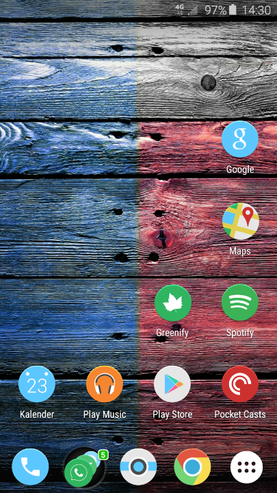 Homescreen