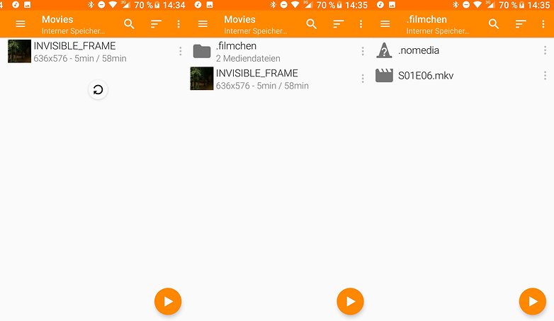 vlc hidevideos com