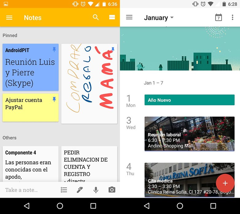 google keep calendar 1