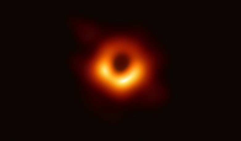 black hole first picture