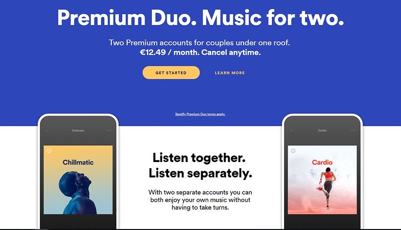 spotify premium duo