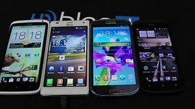 Samsung Galaxy S3 vs LG Optimus 4X HD vs HTC One X vs HTC One S