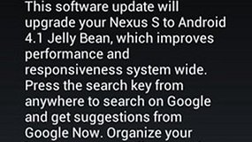 Empieza la distribución de Android 4.1.1 Jelly Bean para el Nexus S