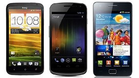 HTC One X vs Samsung Galaxy S2 vs Samsung Galaxy Nexus