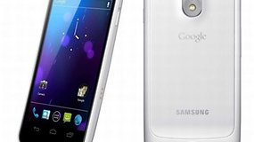 Fotos oficiales del Samsung Galaxy Nexus en blanco