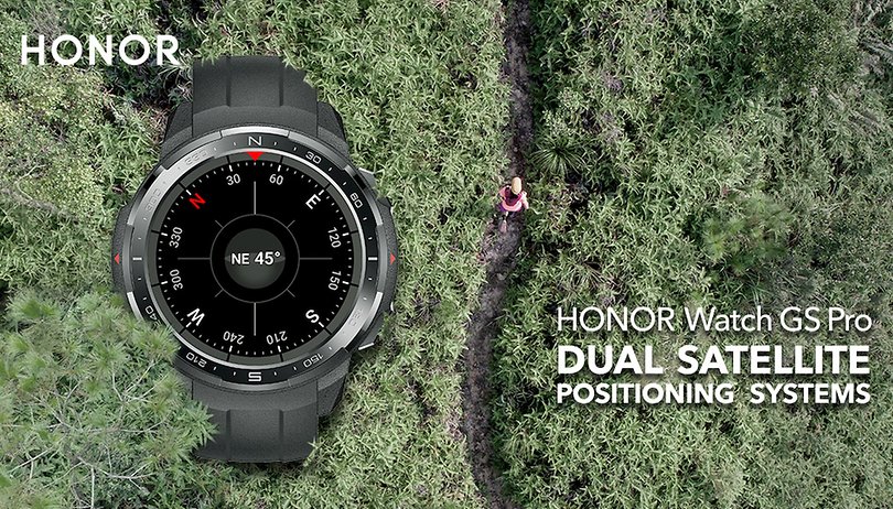 HONOR Watch GS Pro Dual Frequency Satellite Position 1080 600