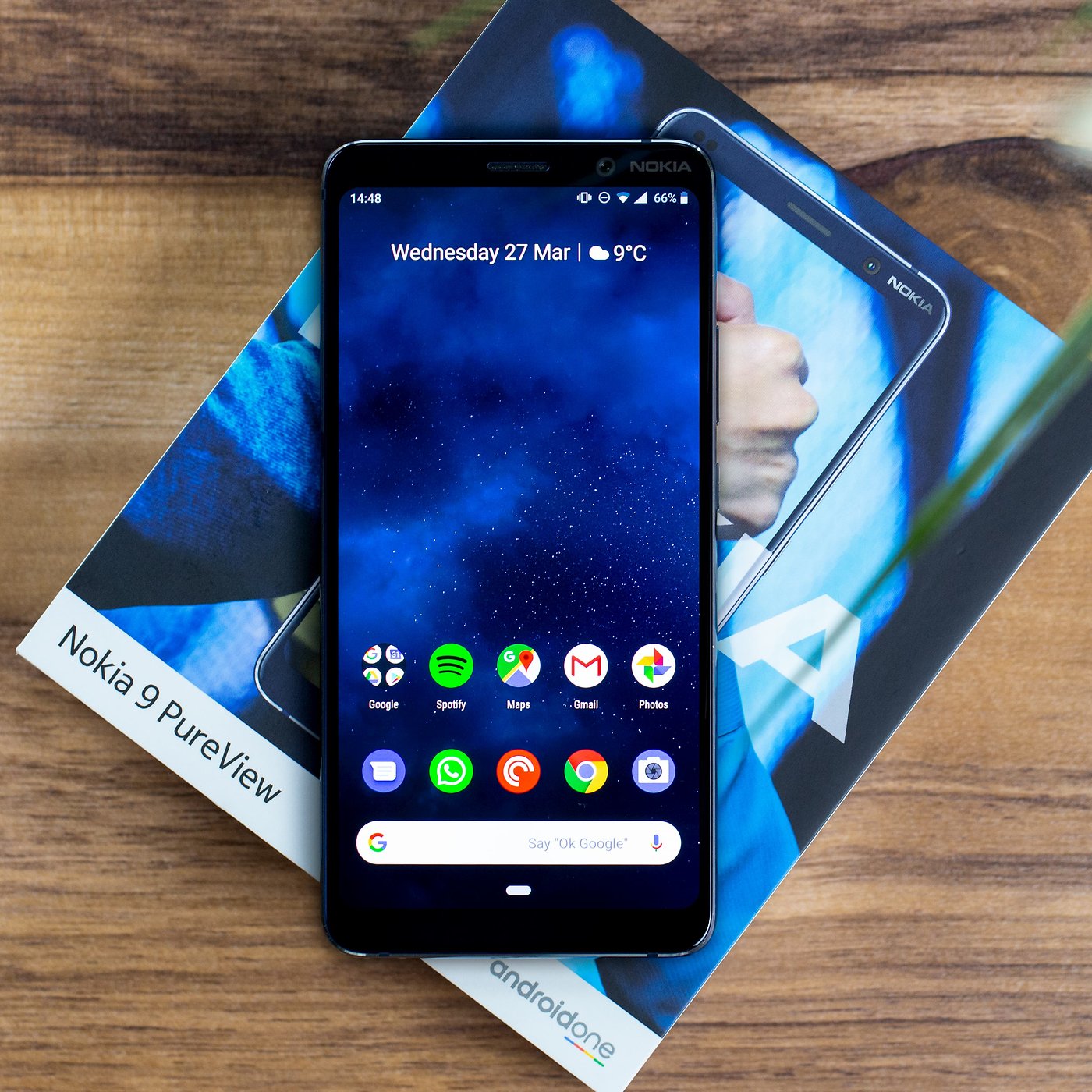 SIMフリー スマホ Nokia 9 PureView Nokia 9 Pureview TA-1087 128GB Dual SIM Unlocked Android