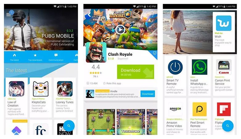 10 Best Google Play Store Alternatives : Websites And Apps