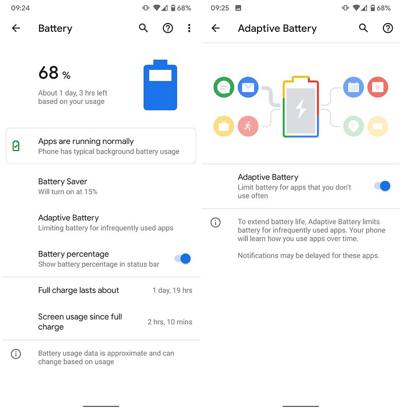 android 10 adaptive battery