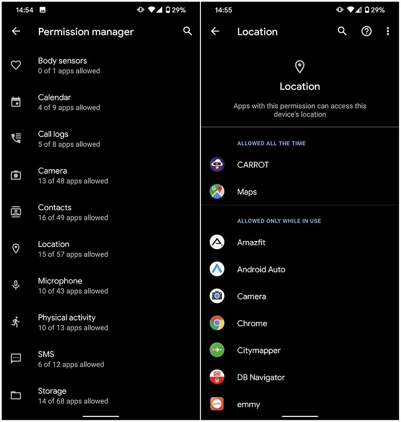 android 10 location settings2