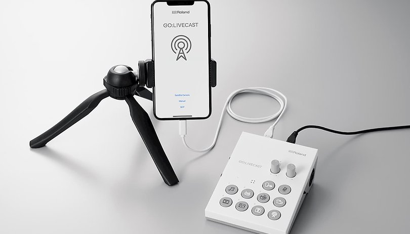 Roland has made a live streaming studio for your smartphone