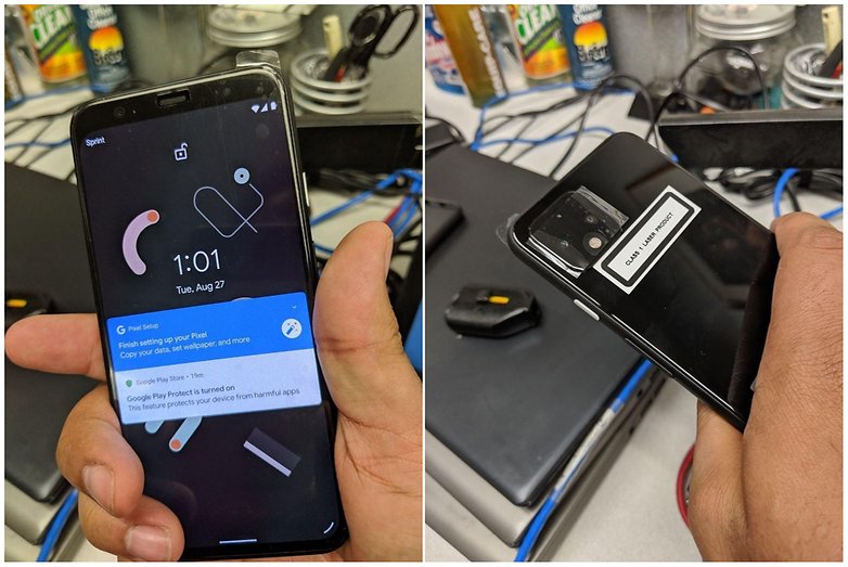 google pixel 4 leak bezel