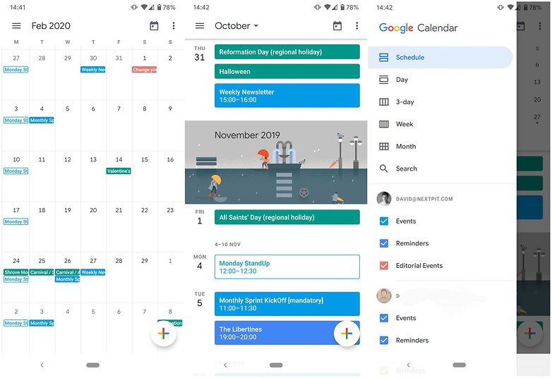 google calendar app