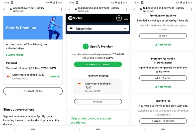 Come Annullare l'Abbonamento a Spotify Premium