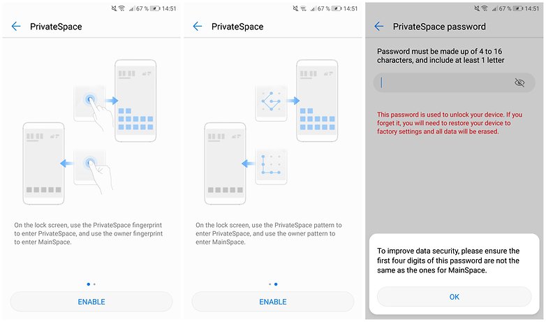 hogyan lehet elrejteni a fájlok privát területét