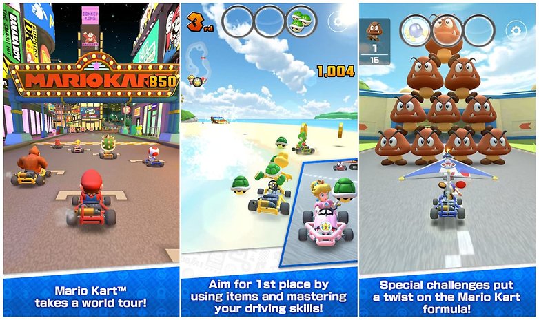 mario kart tour screenshots